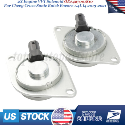 For Chevy Cruze Sonic Buick Encore 2x Engine Variable Valve Timing VVT Solenoid
