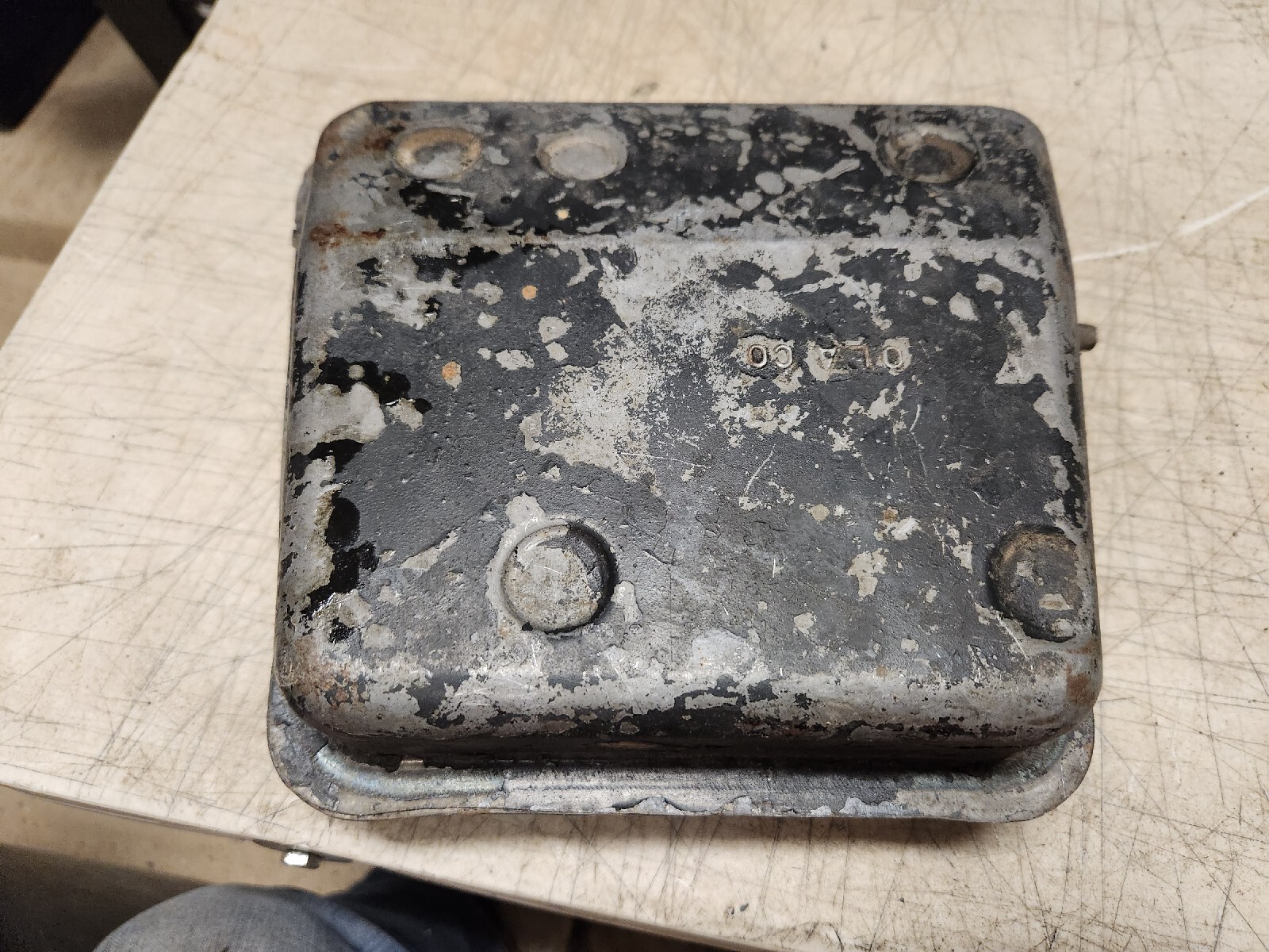 1957 Chevy Power Brake Vacuum Canister Tank Used Original eBay