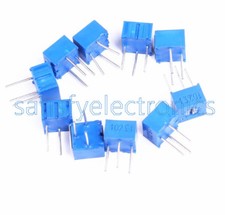 10Pcs 3362P-105 1M ohm High Precision Variable Resistor Potentiometer 3362 P NEW