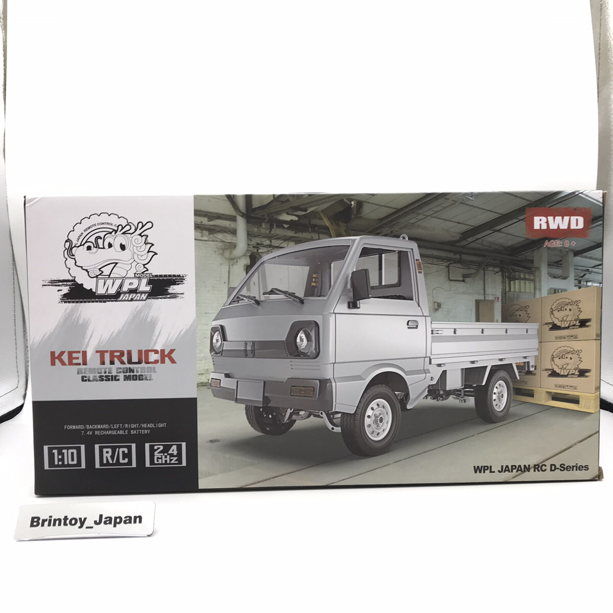 WPL D12 新品未使用 WPL JAPAN D12 1:10 Scale Light Tiger RC Car 2WD Two Wheel