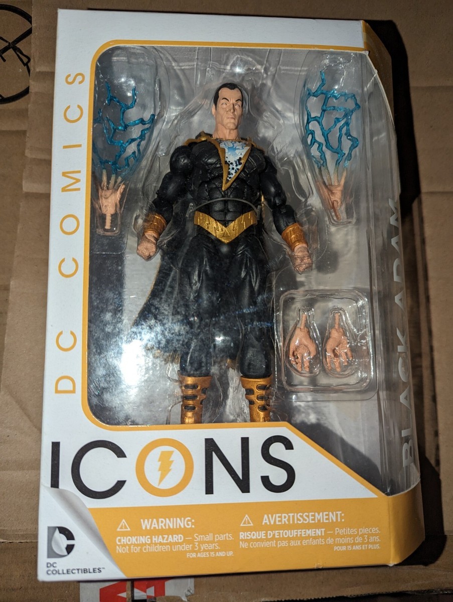 DC Comics Icons Black Adam Action Figure | eBay