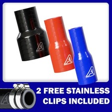 Silicone Hose Straight Reducer Coupler Joiner & FREE STAINLESS HOSE CLIPS