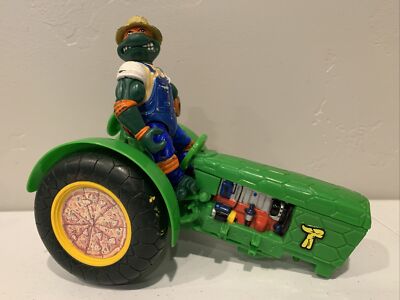 TMNT Vintage 1993 – Farmer Mike And His Turtle Tractor – Playmates – Tortues Ninja