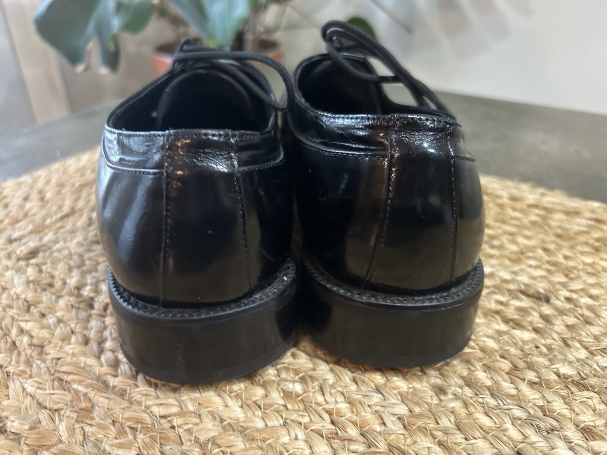 Stacy Adams Raynor Black Classic Lace Up Dress Shoe Mens 10 