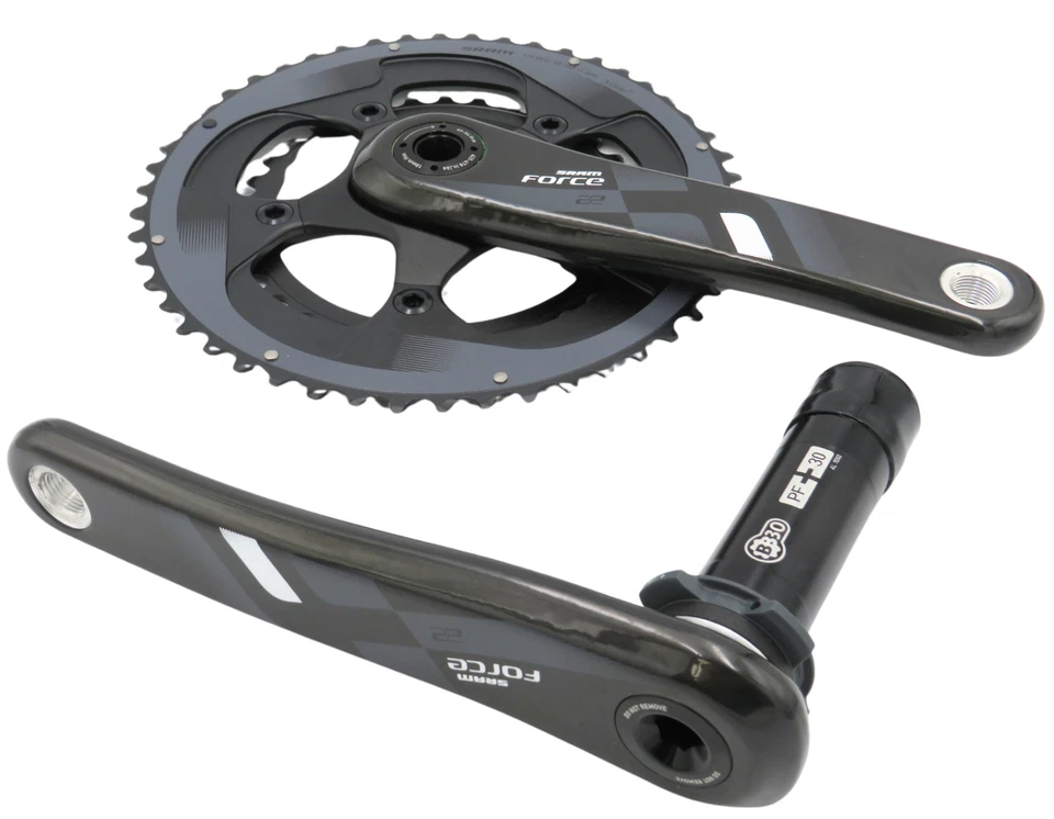 Кривошипная система SRAM Force 22 GXP 2x11 скоростей 50/34T 175 мм BB30 - H - Изображение 4 из 4