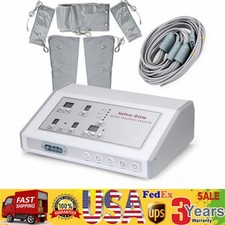 Air Pressure Slimming Suit Pressotherapy Infrared Lymphatic Drainage Machine USA