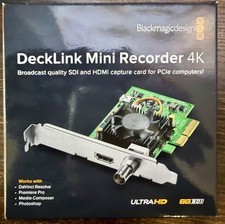 Blackmagic Design DeckLink Mini Recorder 4K PCIe HDMI SDI Video Capture Card