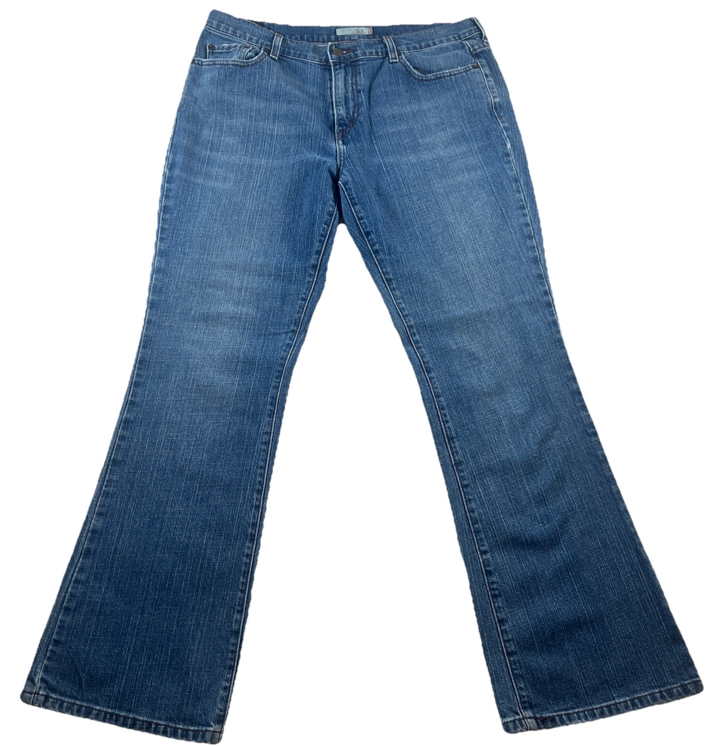 Levi's 515 Jeans Boot Cut women's jeans, size 14 M, medium wash blue