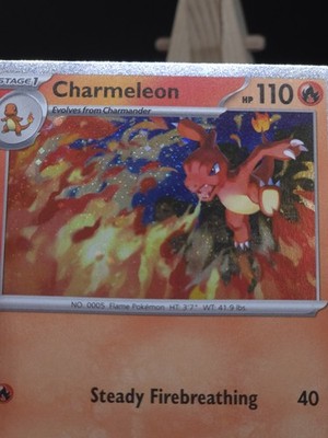 Charmeleon - 079 (Cosmos Holo) 079 Me: Mega Evolution Chaos Rising Promo