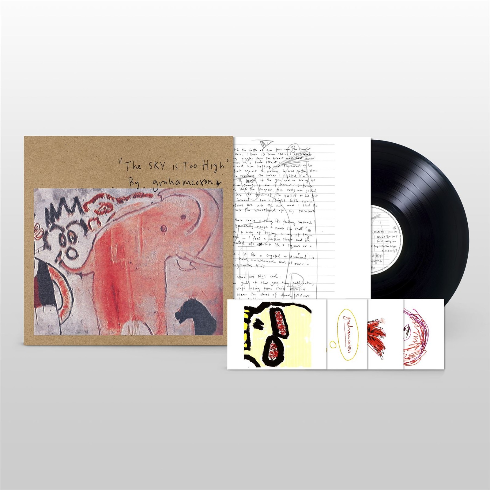 Graham Coxon - The Sky Is Too High Vinyl 12"" Album - Pre-sale - Image 2