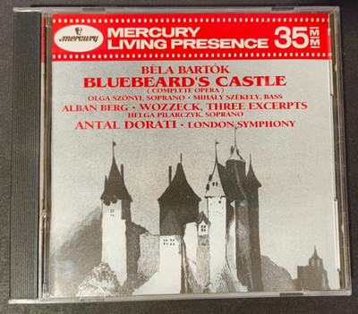 CD MERCURY LIVING PRESENT - BLUEBEARD'S CASTLE - DORATI