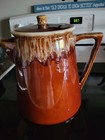 Rare Vintage Rubel 1030 Brown Drip Glazed Ceramic Pottery Large Water Pitcher — photo 1