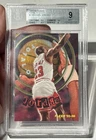 Michael Jordan 1995 Fleer #2 Total O BGS 9 Mint Graded Card Surface 8 four 9.5s