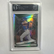 jud fabian Status Rookie Card #273/499 Arena Club Graded 9.5 mint. rookie card picture