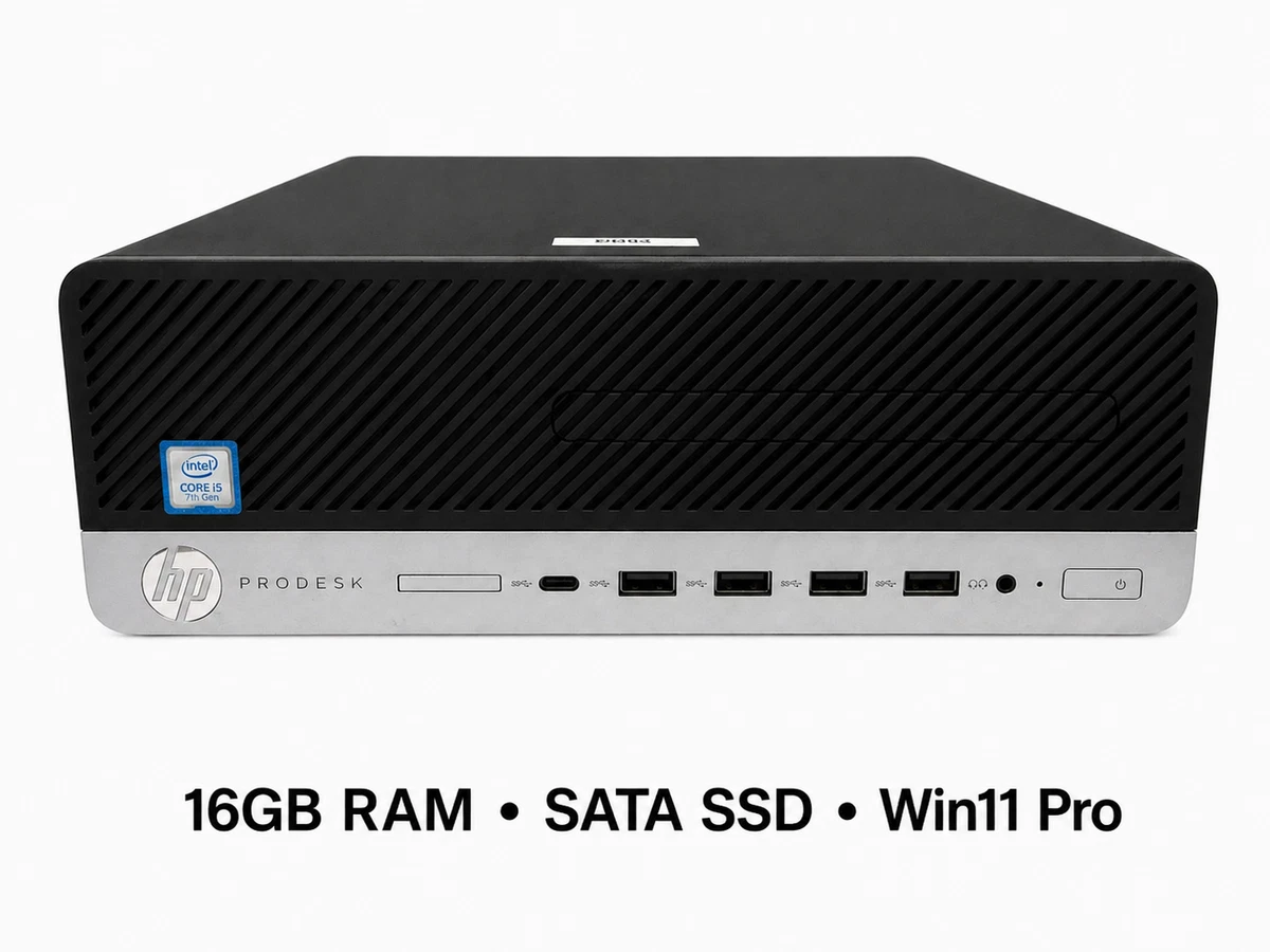 HP Intel Core i5 7th Gen. PC Desktops and 250 GB-499 GB Hard Drive