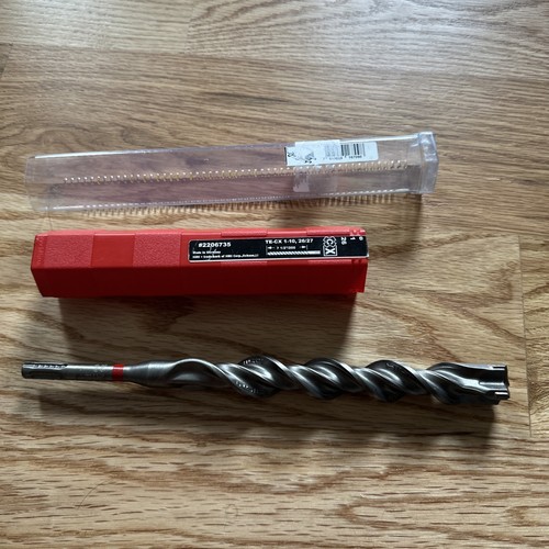 HILTI 1 in. x 10 in. TE-CX SDS+ Carbide Hammer Drill Bit 2206735 TE-C - Picture 2 of 7