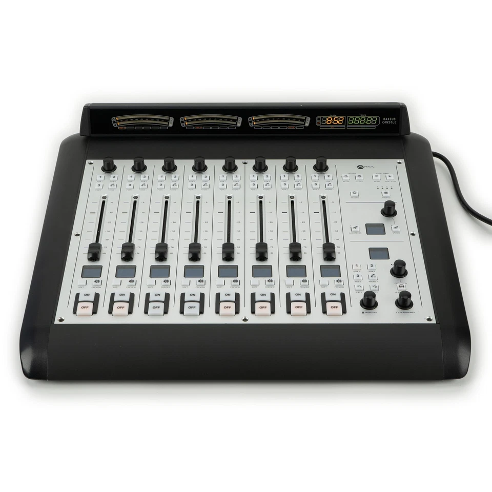 Axia Radius Console Mixer 8 Fader, Testato Funzionante, 2001-00273 - Immagine 2 di 4