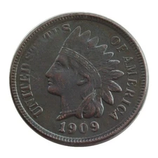 1909-S Indian Head Cent - Copper Coin
