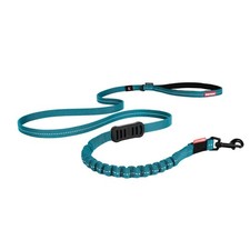 EzyDog Zero Shock LITE Dog Leash - Shock Absorbing Bungee Leash - 48" Teal
