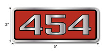 New 454 Air Cleaner Engine Motor Decal Sticker For Chevrolet Classic Gm Usa