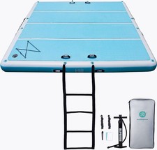 Niphean Materassino Mare 305cm per 5–6 Persone, Facile Gonfiaggio/Sgonfiaggio