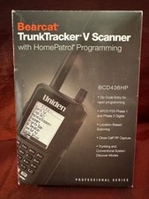  Read Uniden BCD436HP HomePatrol Series Digital Handheld Scanner TrunkTracker V