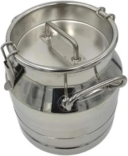 Stainless Steel(304 Grade) Milk, Maple Syrup Transport Cans, Sealed Lid & Option