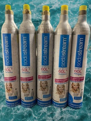 1x Sodastream Zylinder co2 Reserve Kohlensäure-Zylinder Flasche 60L Soda stream