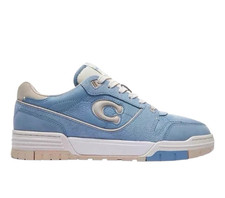 New in Box Coach Soho Suede Sneakers - Bluebell Blue, Women's Size 9.5 B