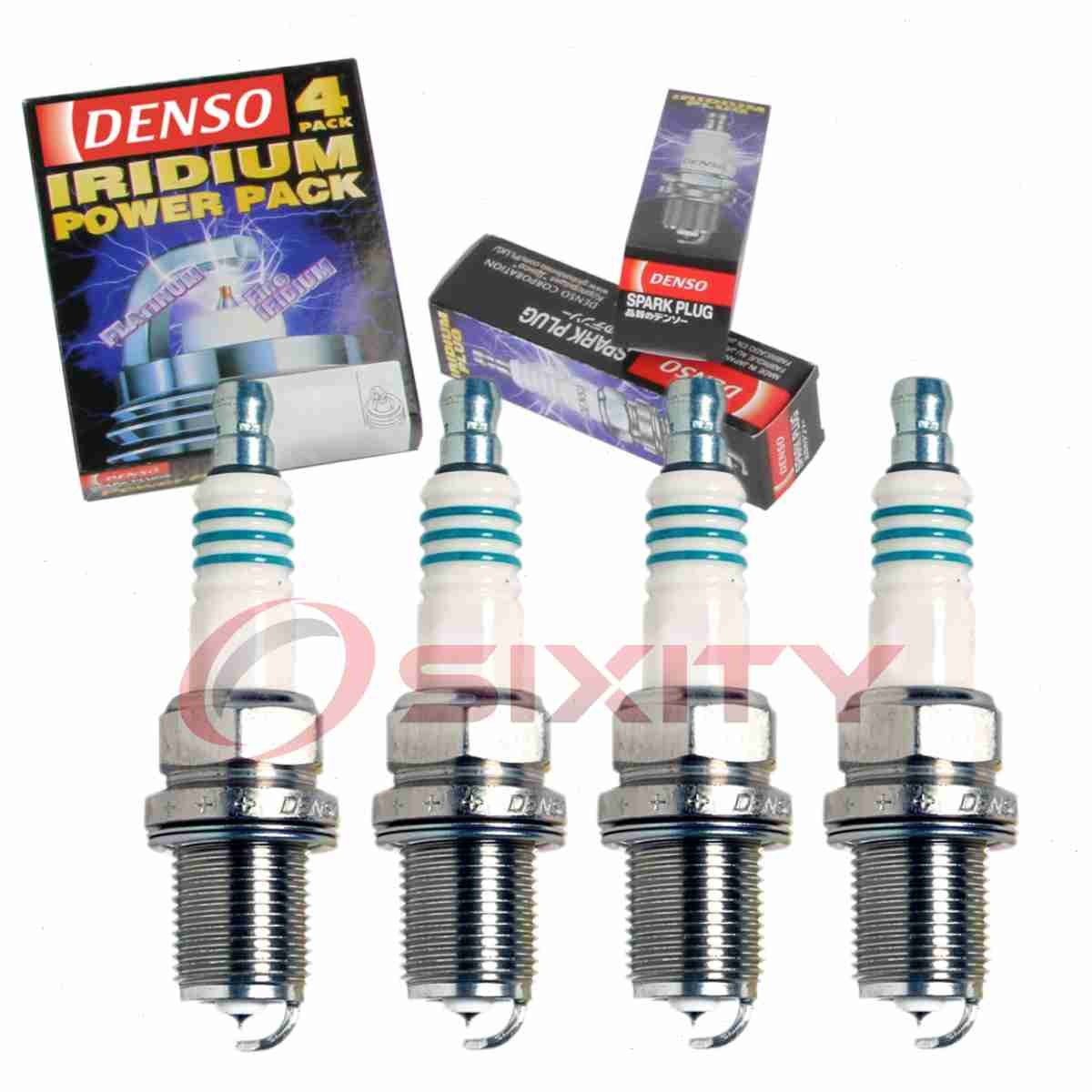 4 pc Denso Iridium Power Spark Plugs for 2001-2011 Saab 9-5 2.0L 2.3L L4 vl