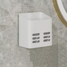 Bathroom Shelf Makeup Storage Organizer No Drill Toiletries Shelves Wall Mount C