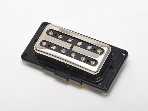 Duesenberg LittleToaster Mini Humbucker Neck Pickup, Passive, Nickel/Black