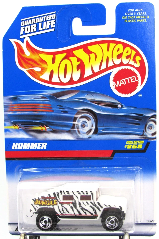 Hot Wheels 1998 Blue Card Series Hummer #858 Foto 2 de 3