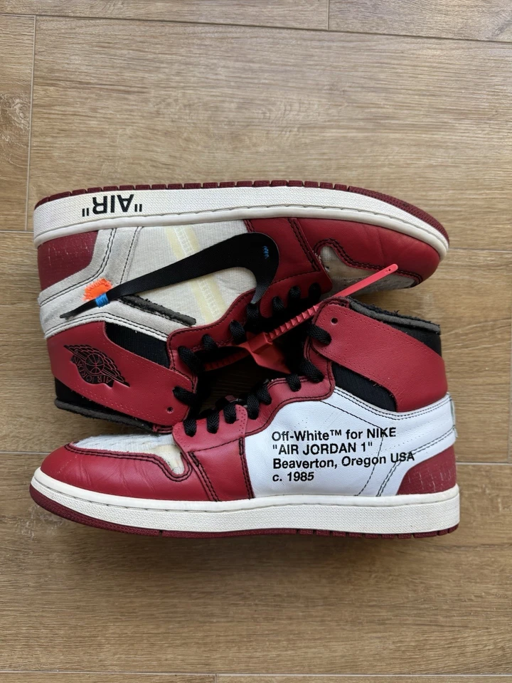 Jordan 1 Retro OG x Off-White High Chicago - Talla 10 Foto 3 de 4
