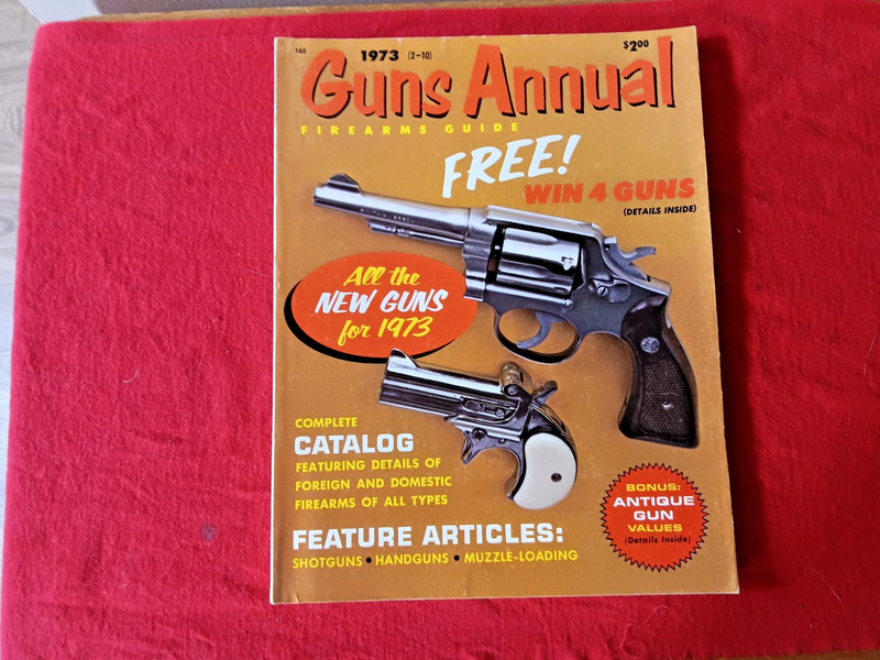 1973 Guns Annual Firearms Guide Magazine