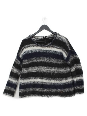 Mos Mosh Damen Pullover L Multi Acryl mit Wolle, Nylon Pulli