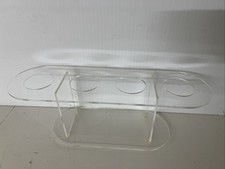 Acrylic 4 Cone Ice Cream Cone Holder Tray Display Stand Rack Wedding