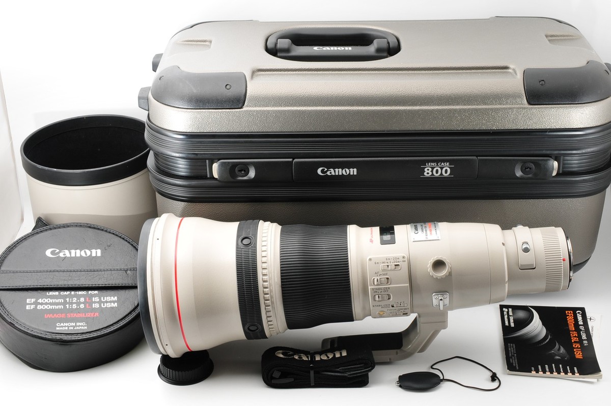 MINT in Trunk Full Set] Canon EF 800mm L IS USM Telephoto