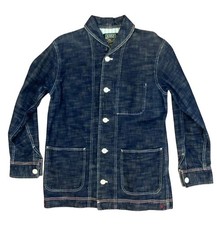 VTG US NAVY STYLE AIGLE SHAWL COLLAR INDIGO D...