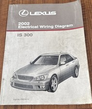 2002 Lexus IS 300 Electrical Wiring Diagram Manual OEM Pub No. EWD451U