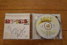 SIGNED Spice Girls Spice CD Melanie C Album Autograph Pop Rock Music Auto 1996