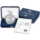 2020-S Proof $1 American Silver Eagle Box, OGP & COA