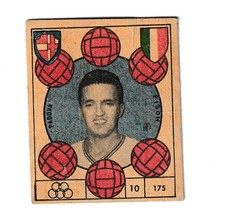 Figurina cartonata VAV calciatori 1959-60 n°175 PISON squadra PADOVA