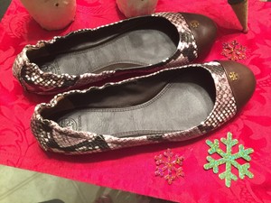 animal print tory burch flats