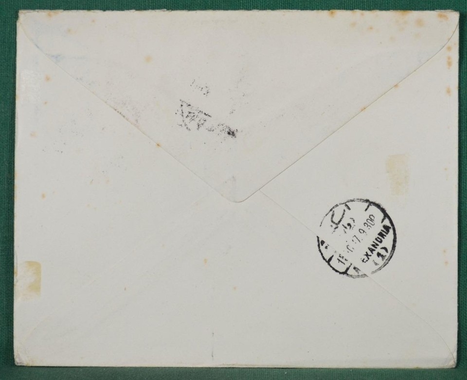 EGYPT COVER 1937 AIR MAIL ABU QIR TO ENGLAND (F252) eBay