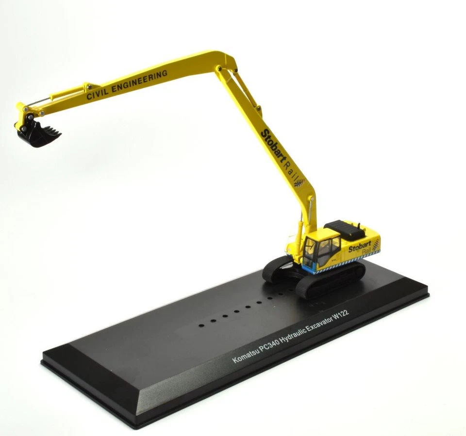 Komatsu Hydraulic PC340 Excavator W122 - World of Stobart ATLAS 1/76 - Image 3 of 4