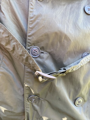 US Military Raincoat, Men's,Lightweight, Taupe,Shade 179-8405-634-4953-Short-34 - Picture 4 of 14