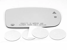 For 11-23 Charger / 300 Passenger Mirror Glass w/Heat + Blind Spot Icon No Mount