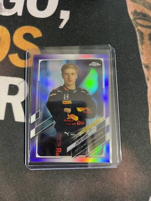 2021 Topps Chrome Formula 1 Juri Vips Purple Refractor #69 /399