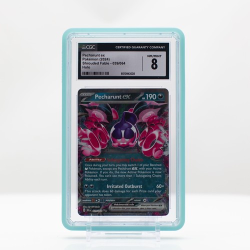 Pecharunt ex graded CGC 8 for sale on eBay